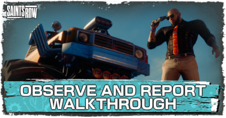 Saints Row - Observe and Report Walkthrough and Guide