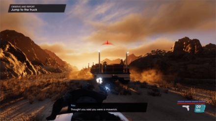 Saints Row - Jump to the Truck