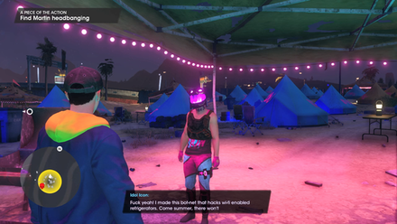 Saints Row - Find Martin Headbanging