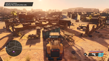 Saints Row - Destroy the Construction Site