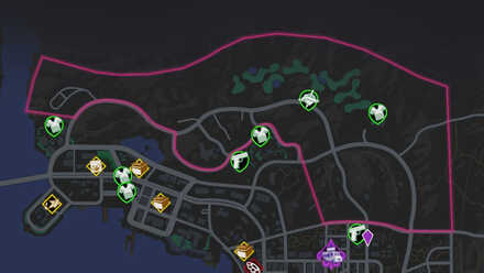 Saints Row - Monte Vista Map