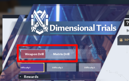 Tower of Fantasy - Choose Between Weapon or Matrix