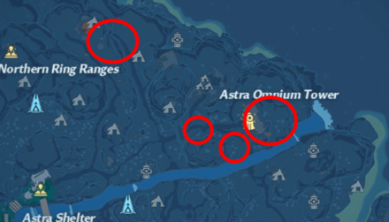 Tower of Fantasy - Lettuce Astra Location