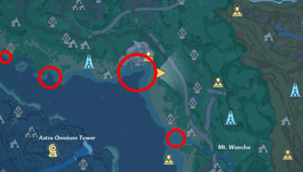 Tower of Fantasy - Electric Eel Banges Locations