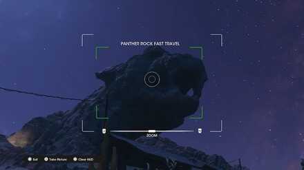 Saints Row Panther Rock Fast Travel Point