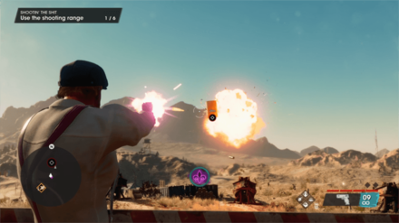 Saints Row - Use the Shooting Range