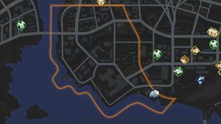 Saints Row - Smelterville West Map