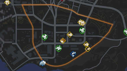 Saints Row - Smelterville East Map