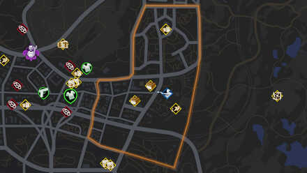 Saints Row - East Providencia Map