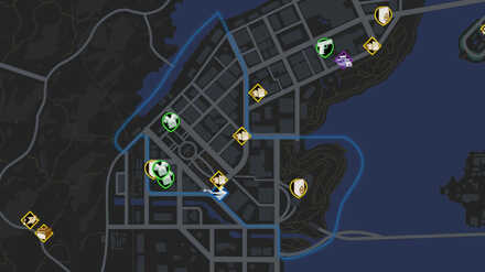 Saints Row - Lakeshore South Map