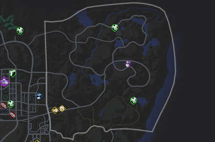 Saints Row - Rojas Desert North Map