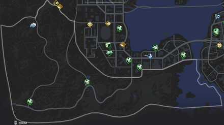 Saints Row - Badlands South Map