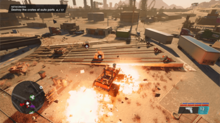 Saints Row - Destroy the Auto Part Crates