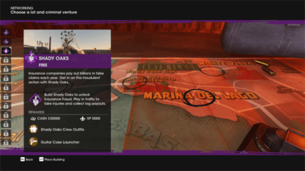 Saints Row - Pick Shady Oaks for Insurance Fraud