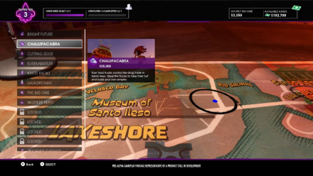 Saints Row - Ventures map