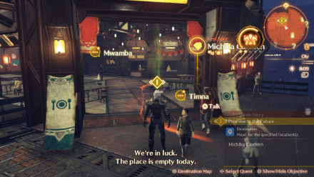 Xenoblade Chronicles 3 Promise to the Future Michiba Canteen