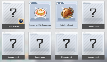 Tower of Fantasy - Tap on the Recipe to get the Reward