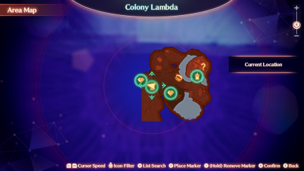 The Lost Off-Seer Zoomed In Map