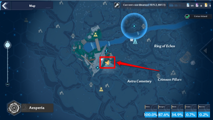 Tower of Fantasy - Getting Caught Investigating Furniture Map