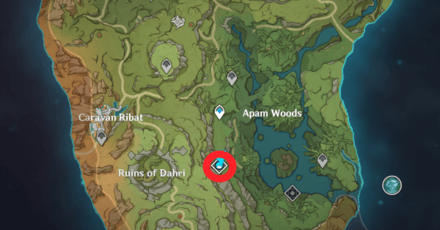 Genshin - Tower of Abject Pride Location