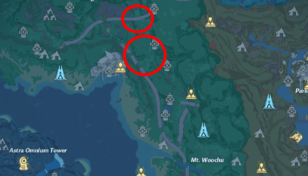 Tower of Fantasy - Fallen Fruit Banges Location