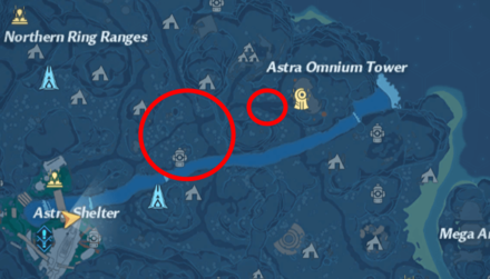 Tower of Fantasy - Fallen Fruit Astra Location