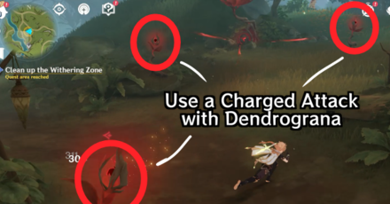 Genshin - Clean up the Withering Zones