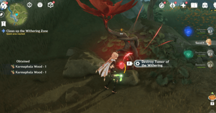 Genshin - Destroy Tumor of the Withering