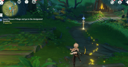 Genshin - Leave Vimara Village to the Designated Location
