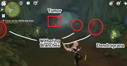 Genshin - Second Withering Zone and Locations