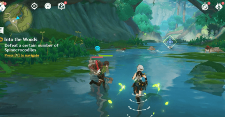 Genshin - Defeat a Certain Number of Spinocrocodiles
