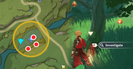 Genshin - Collect Firewood Locations