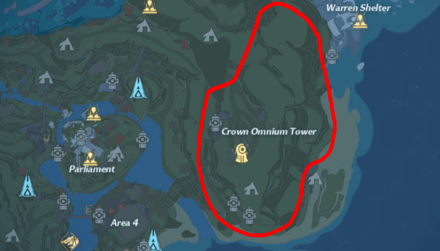 Tower of Fantasy - Mushroom Crown Location