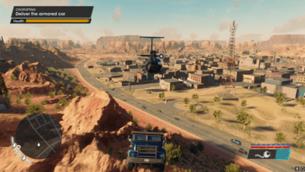 Saints Row - Hawk Choplifting Contact