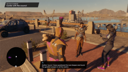 Saints Row - Confer with the Council