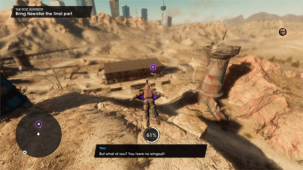 Saints Row - Wingsuit-eth to the Warehouse