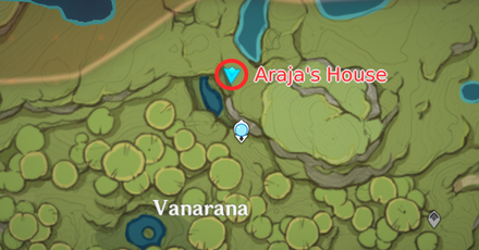 Genshin Impact Stories of You and the Aranara First Copy Location Araja