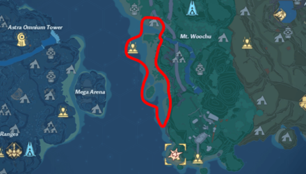 Tower of Fantasy - Conch Banges Location