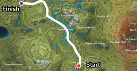 Genshin - Sail to where Vanarana is