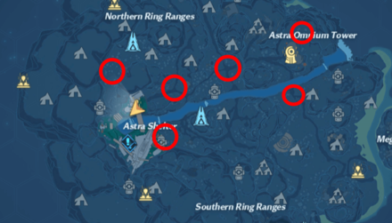 Tower of Fantasy - Thornmato Astra Location