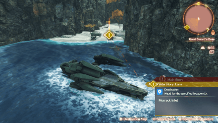 Xenoblade Chronicles 3 Side Story Lanz Morrack Inlet Location