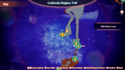 Xenoblade Chronicles 3 Side Story Lanz Morrack Inlet Map