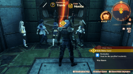 Xenoblade Chronicles 3 Side Story Lanz War Room