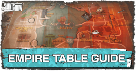 Saints Row - Empire Table Guide