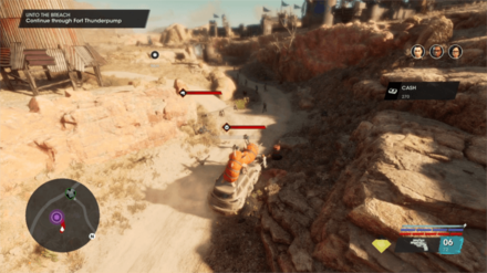 Saints Row - Continue Through Fort Thunderpump