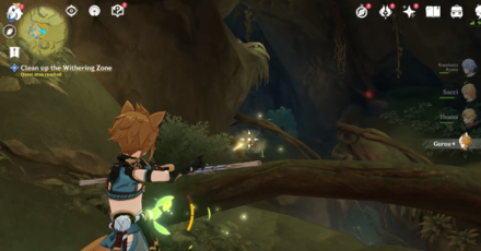 Genshin - Use a bow character