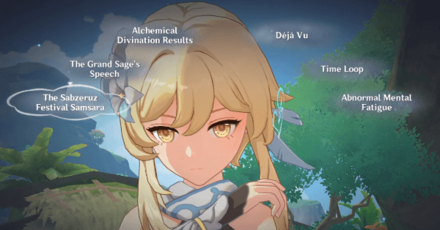 Genshin - Contemplation 1 - The Sabzerus Festival Samsara