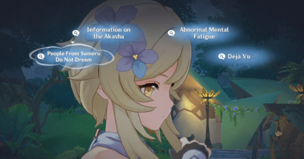 Genshin - Contemplation 3 - Abnormal Mental Fatigue