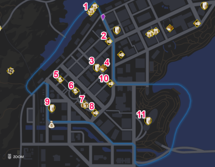 Saints Row - Lakeshore South Discoveries