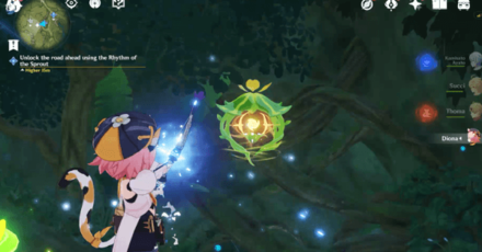 Genshin - Shoot the Floating Ring